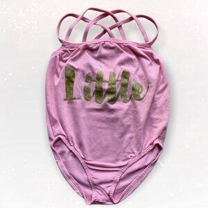 Hairbows Unlimited Graphic Strappy Leotard